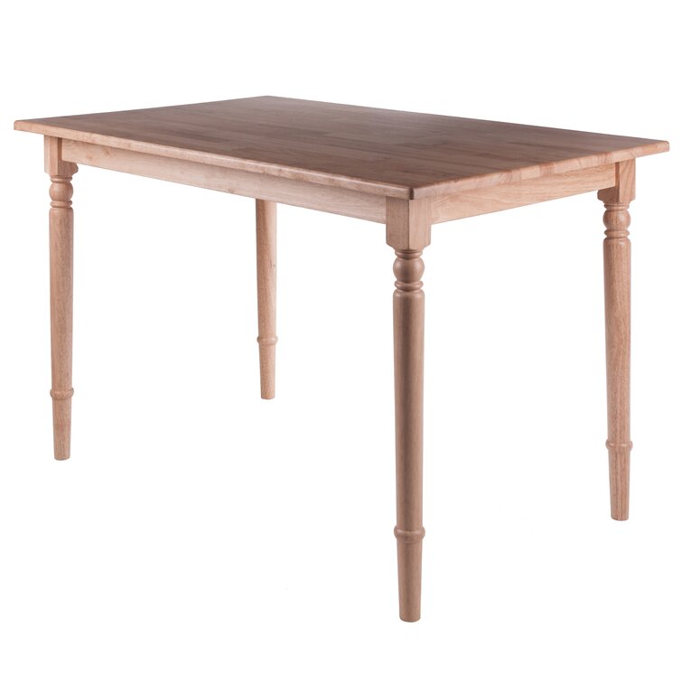 August Grove Annissa 47 24 Solid Wood Dining Table Wayfair   Annissa 47.24' Solid Wood Dining Table 